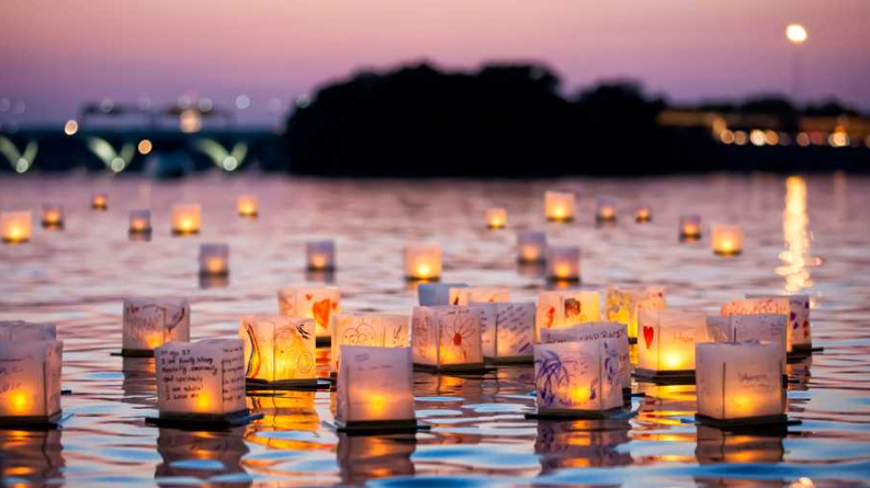 Experience An Evening of Light at Louisville's Water Lantern Festival